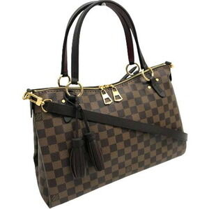 Louis Vuitton Rimington Shoulder Bag Damier Ebene Brown Leather